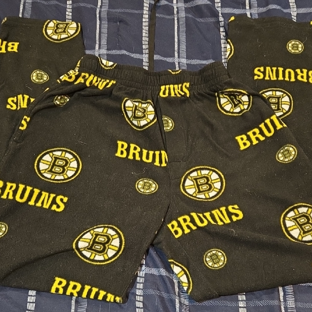 Bruins Black and Yellow Men's Joggers